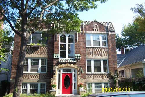 Goodbye red door...