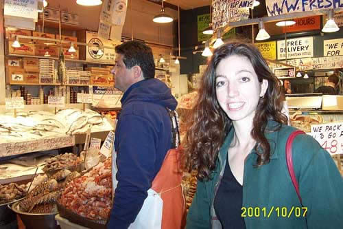 She'd be REALLY happy if she ate shellfish