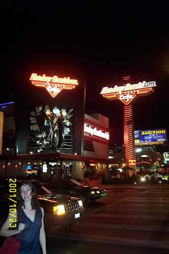 Tracey should be wearing leather here
