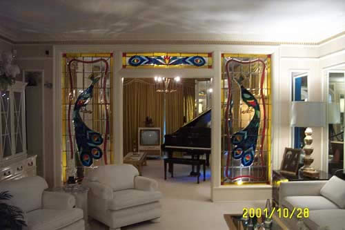 The living room as Elvis left it