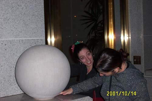 Tracey breaks a large building...sigh