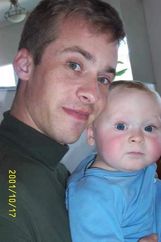 Uncle Chris & nephew Scott