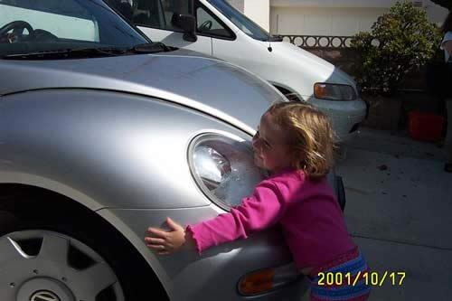 Ella loves the Bug too!