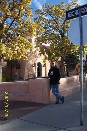 A little church in Albuquerque..and they have Starbucks