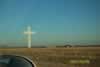 Giant 150ft stainless steel cross over Texas (12,022 bytes)