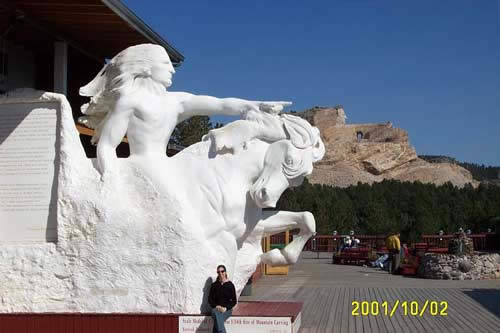 All 4 faces of Mt. Rushmore can fit in the face alone!