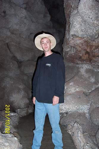 Ranger Chris in Jewel Cave.