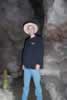 Ranger Chris in Jewel Cave. (28,893 bytes)