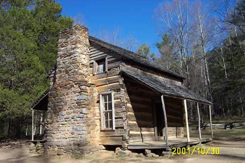 This shack was built in 1825 without any nails