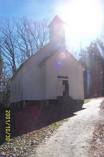Lots of churches in Cades Cove